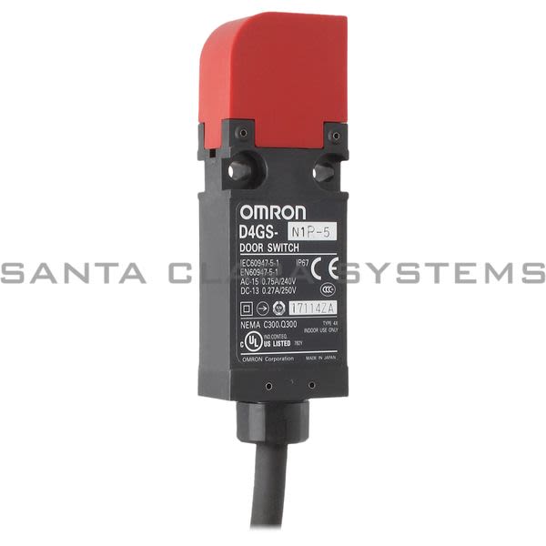 Omron D4GS-N1R-5 Safety Door Switch Assembly Product Image