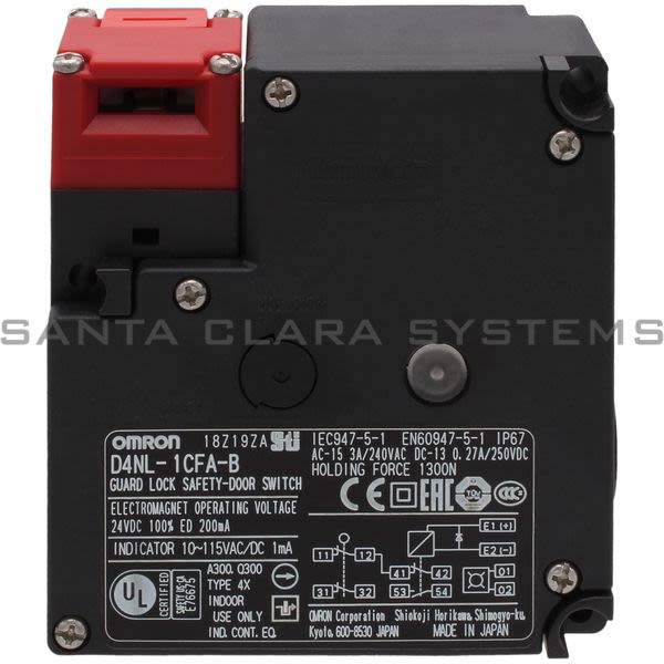 Omron D4NL-1CFA-B Safety Limit Switch  Product Image