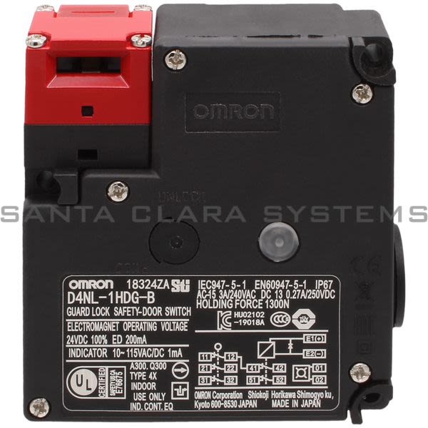 Omron D4NL-1HDG-B Safety Limit Switch  Product Image