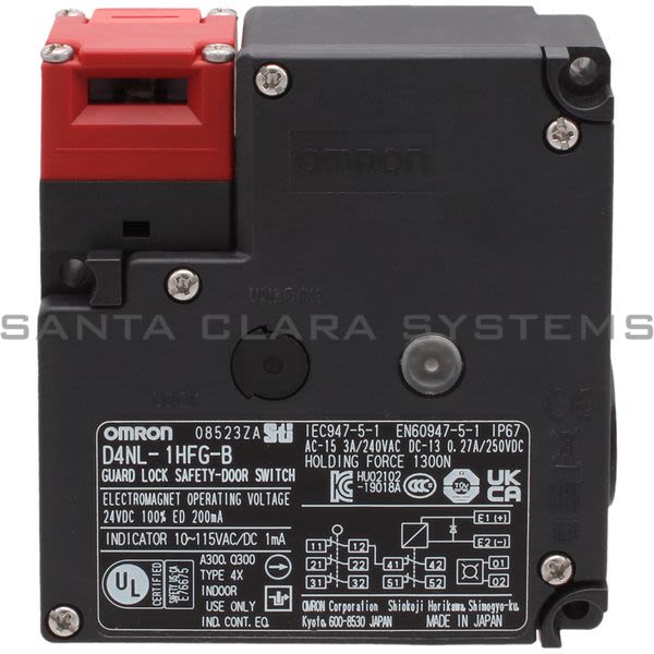 Omron D4NL-1HFG-B Safety Door Switch Product Image