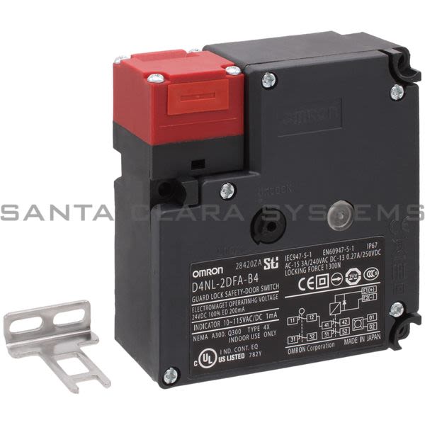 Omron D4NL-2DFA-B4 Safety Door Switch Product Image