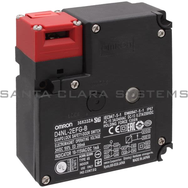 Omron D4NL-2EFG-B Safety Limit Switch  Product Image