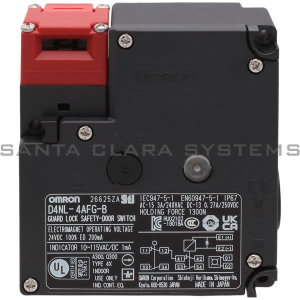 Omron D4NL-4AFG-B Safety Limit Switch  Product Image