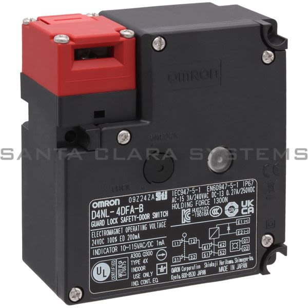 Omron D4NL-4DFA-B Safety Limit Switch  Product Image