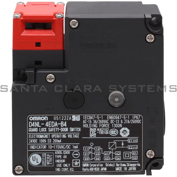 Omron D4NL-4EDA-B4 Safety Limit Switch  Product Image