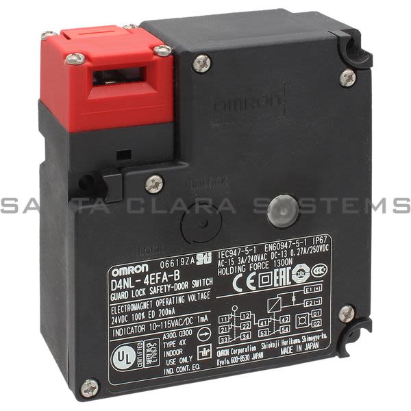 Omron D4NL-4EFA-B Limit Switch Product Image