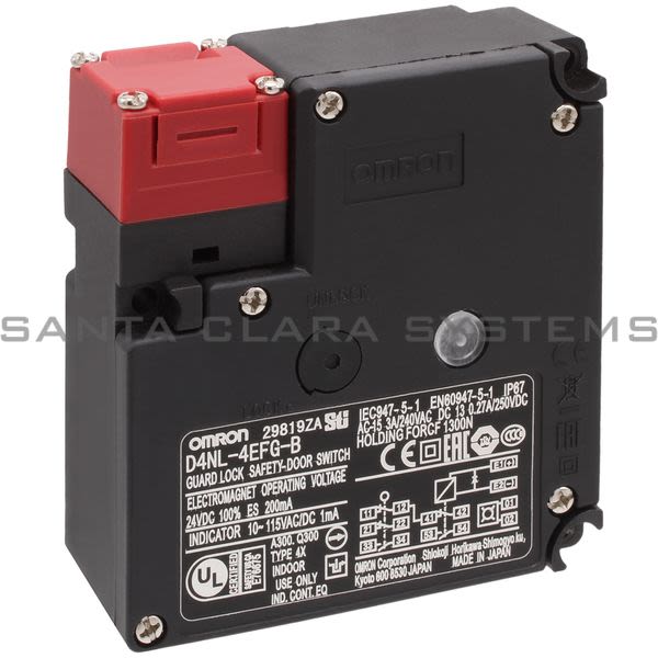 Omron D4NL-4EFG-B Guard Lock Safety Door Switch Product Image