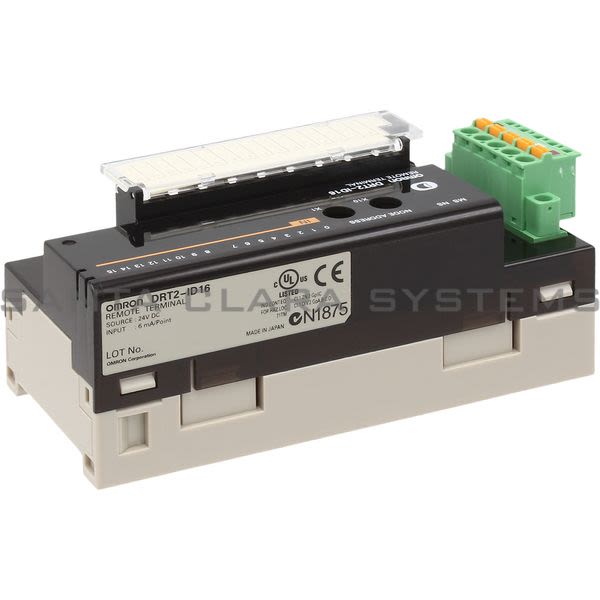 Omron DRT2-ID16 Input Module | Remote Terminal Product Image