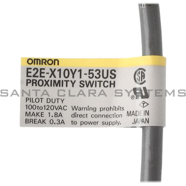 Omron E2E-X10Y1-53-US Proximity Switch Product Image