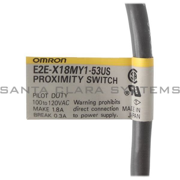 Omron E2E-X18MY1-53-US Proximity Sensor Product Image