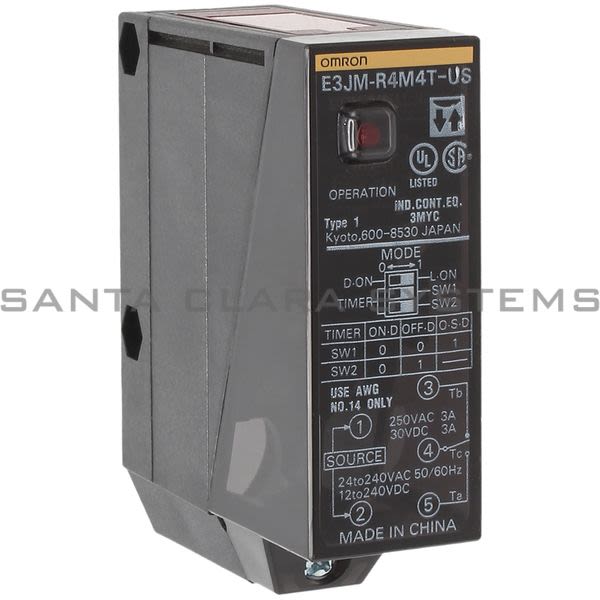 Omron E3JM-R4M4T-US Photoelectric Sensor Product Image