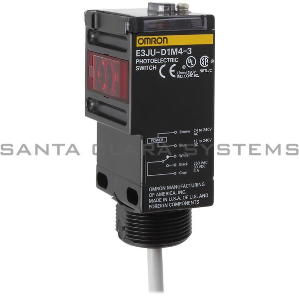 Omron E3JU-D1M4-3 Photoelectric Sensor Product Image