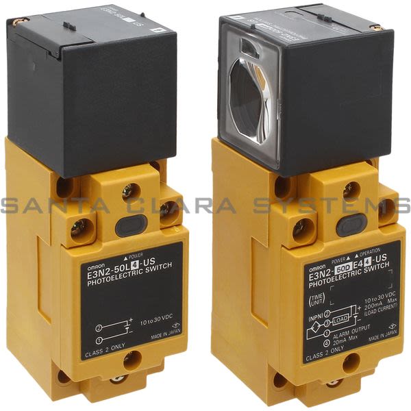 Omron E3N2-50E44-US Photoelectric Sensor Product Image