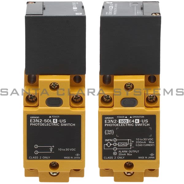 Omron E3N2-50E44-US Photoelectric Sensor Product Image