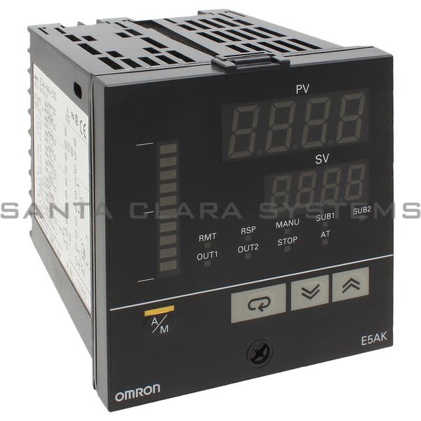 Omron E5AK-AA2-500-AC100-240 Temperature Controller Product Image