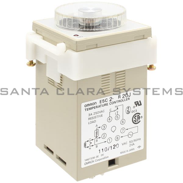 Omron E5C2-R20J-0200C-32392F-AC110120 Temperature Controller Product Image