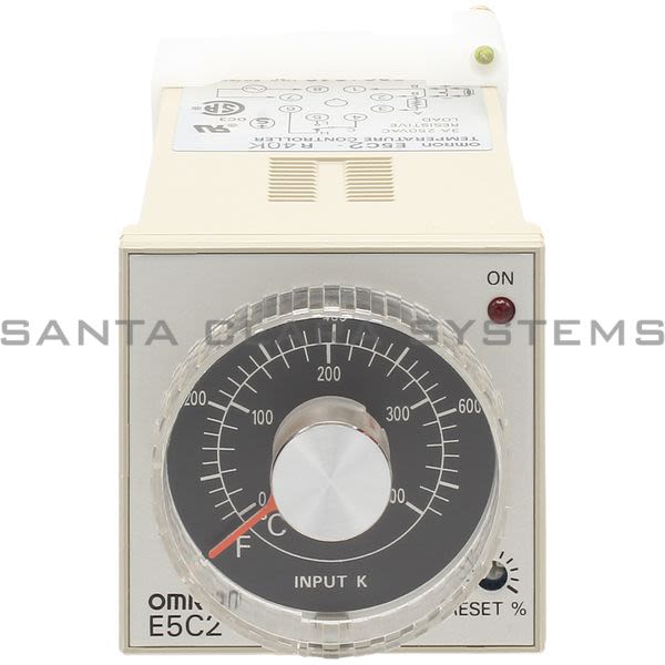 Omron E5C2-R40K Temperature Controller 32F to 392F | 100 120 VAC Product Image
