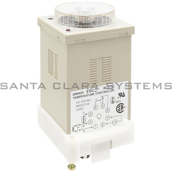 Omron E5C2-R40K Temperature Controller 32F to 392F | 100 120 VAC Product Image