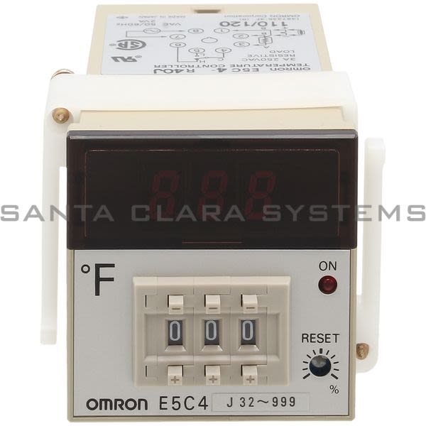 Omron E5C4-R40J Temperature Controller 32 to 999 F 110/120 V Product Image