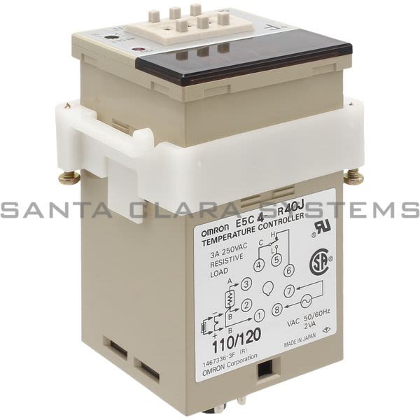 Omron E5C4-R40J Temperature Controller 32 to 999 F 110/120 V Product Image