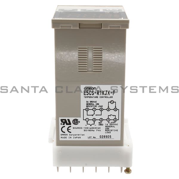 Omron E5CS-R1-KJX-F Temperature Controller | E5CS-R1KJX-F Product Image