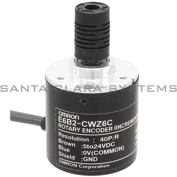 Omron E6B2-CW26C-40-P-R Rotary Encoder 5 to 24 VDC 40 P/R Product Image