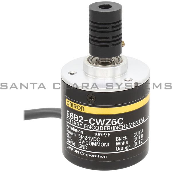 Omron E6B2-CWZ6C-100-P-R-0.5M Rotary Encoder 5 to 24 VDC 100 P/R | 0.5M  Product Image
