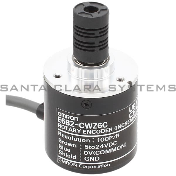 Omron E6B2-CWZ6C-100-P-R-2M Rotary Encoder 5 to 24 VDC 100 P/R | 2M Product Image