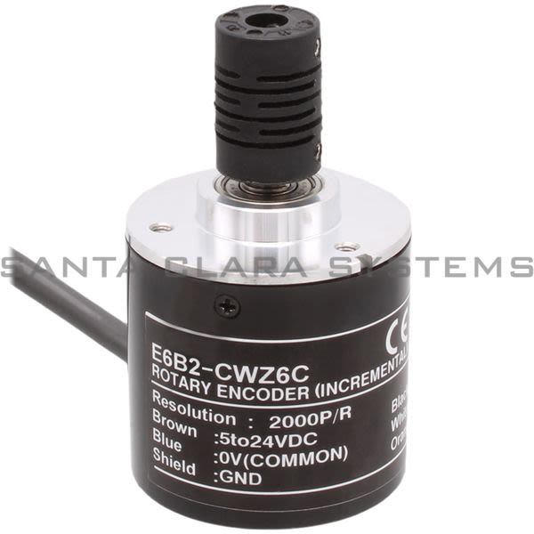 Omron E6B2-CWZ6C-2000-P-R Rotary Encoder 5 to 24 VDC 2000 P/R Product Image