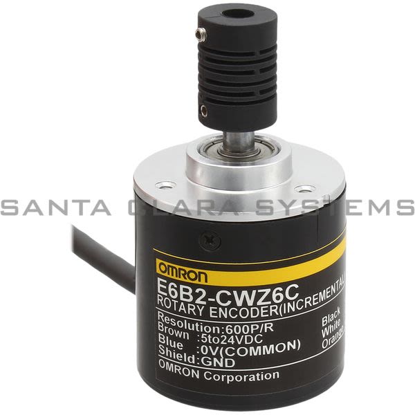 Omron E6B2-CWZ6C-600P-R-2M Rotary Encoder 5 to 24 VDC 600 P/R Product Image