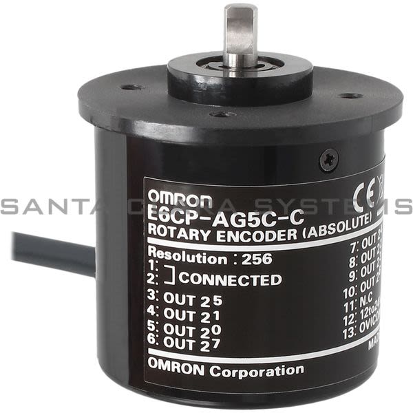 Omron E6CP-AG5C-C-256P-R-2M Rotary Encoder 256 P/R | 2 Meter Product Image
