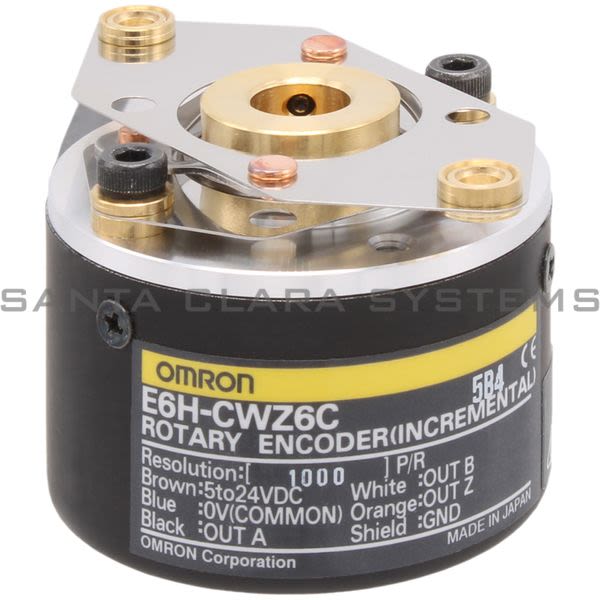 Omron E6H-CWZ6C-1000P-R-0.5M Encoder, 1000 P/R, 0.5m Product Image