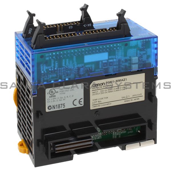 Omron FQM1-MMA21 Analog I/O Motion Control Module Product Image