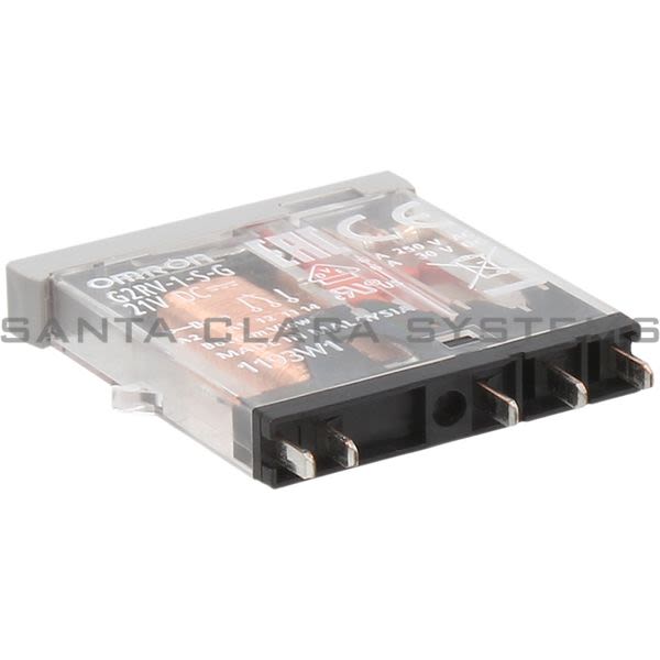 Omron G2RV-1-S-G-DC21 Slim I/O Relay Product Image