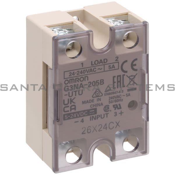 Omron G3NA-205B-UTU-DC5-24 Solid State Relay Product Image