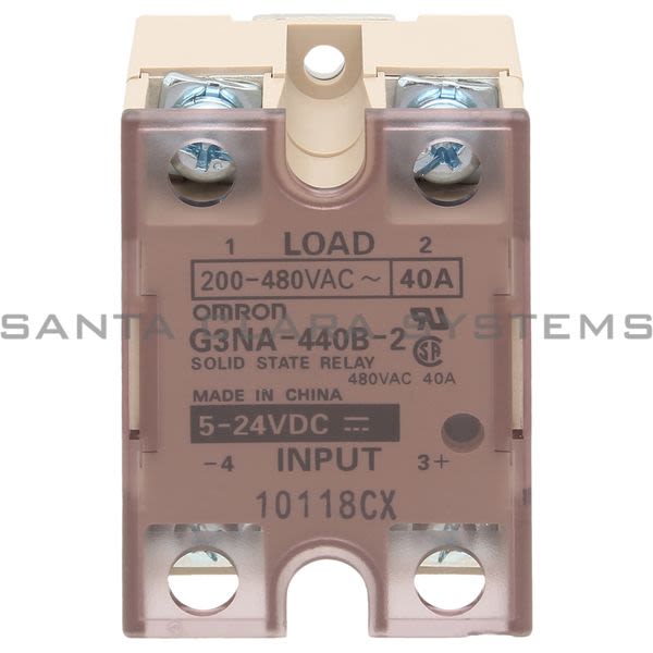 Omron G3NA-440B-2-DC5-24 Relay 5-24 VDC Product Image