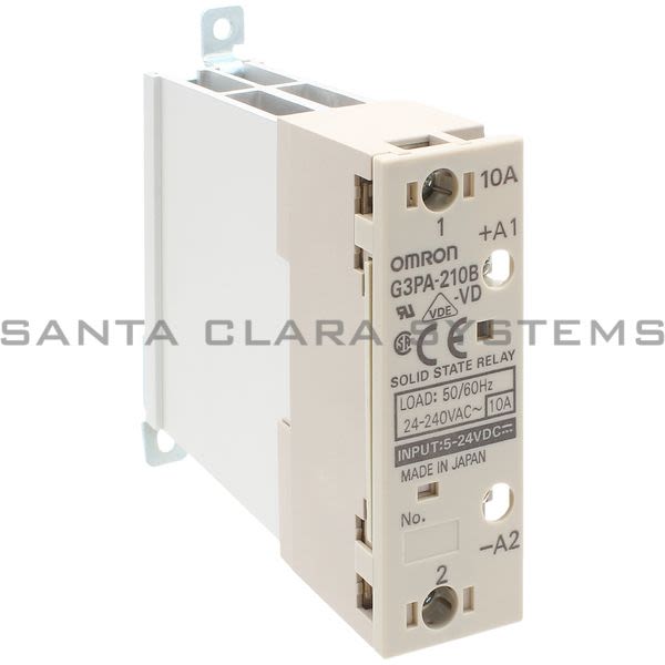 Omron G3PA-210B-VD Solid State Relay 5-24 VDC Product Image