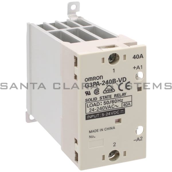 Omron G3PA-240B-VD-DC5-24 Solid State Relay Product Image