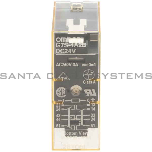 Omron G7S-4A2B-E-DC24 Relay DC24V Product Image