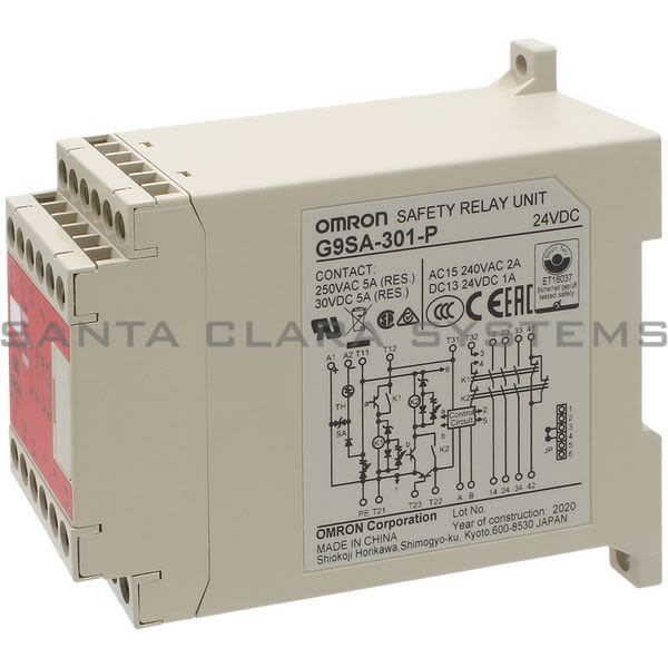 Omron G9SA-301-P-DC24 Safety Relay Product Image