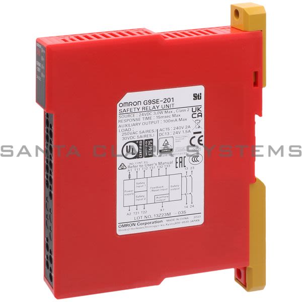 Omron G9SE-201 Safety Relay Product Image