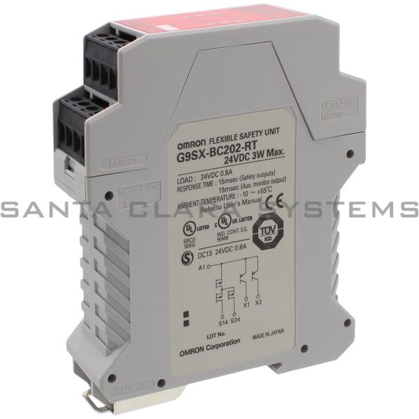Omron G9SX-BC202-RT-DC24 Safety Relay Product Image