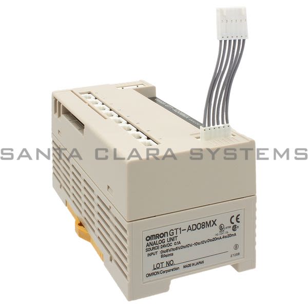 Omron GT1-AD08MX Analog Unit Product Image