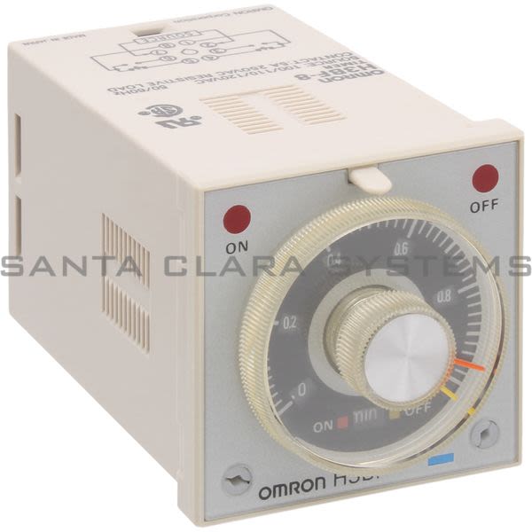 Omron H3BF-8-AC100-110-120 Timer .5S to 100H Product Image