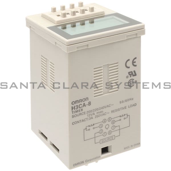 Omron H3CA-8-AC200-220-240 Solid State Timer Product Image