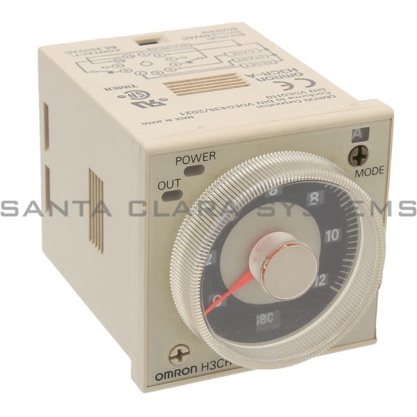 Omron H3CR-A-AC100-240 Timer 1.2S to 300H 100 to 240 VAC Product Image