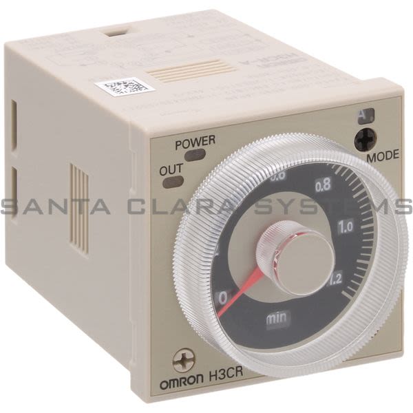 Omron H3CR-A-AC24-48-DC12-48 Timer 1.2 sec to 300 h Product Image
