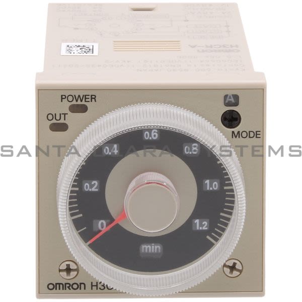 Omron H3CR-A-AC24-48-DC12-48 Timer 1.2 sec to 300 h Product Image