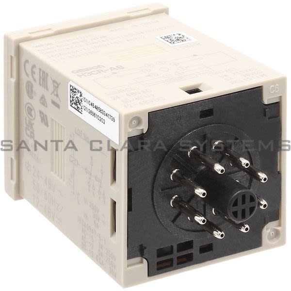 Omron H3CR-A8-AC-24-48-DC12-48 Timer 1.2S to 300H 24 to 48VAC / 12 to 48VDC Product Image