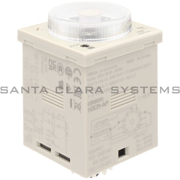 Omron H3CR-AP-AC100-240-DC100-125 Solid State Timer Product Image